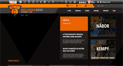 Desktop Screenshot of bulldogs.cz