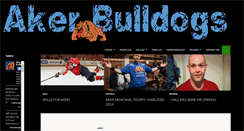 Desktop Screenshot of bulldogs.no